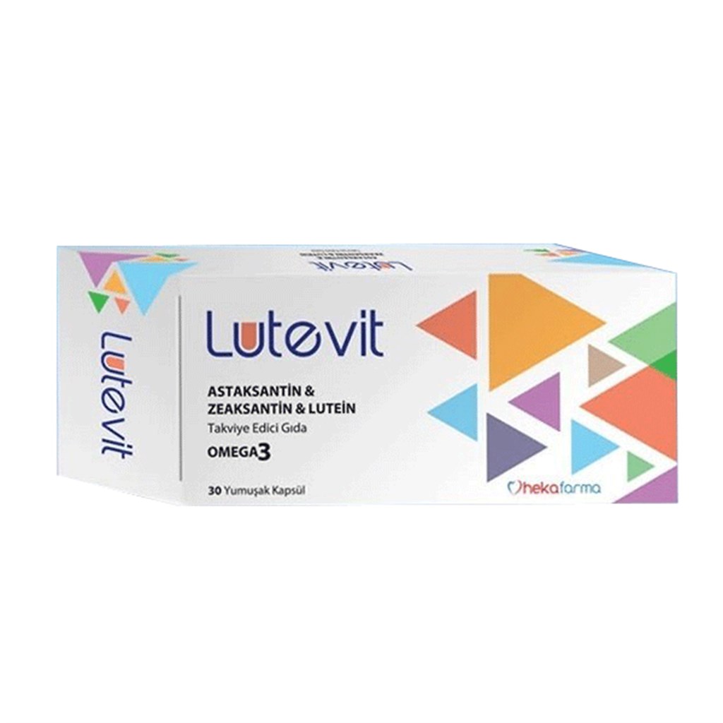 Lutevit Omega 3 Takviye Edici Gıda 30 Yumuşak Kapsül