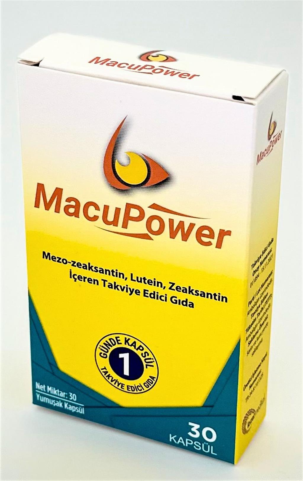 Macupower 30 Kapsül