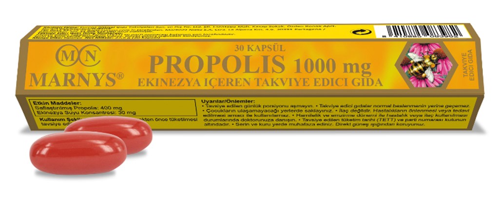 Marnys Propolis 1000mg 30 Kapsül