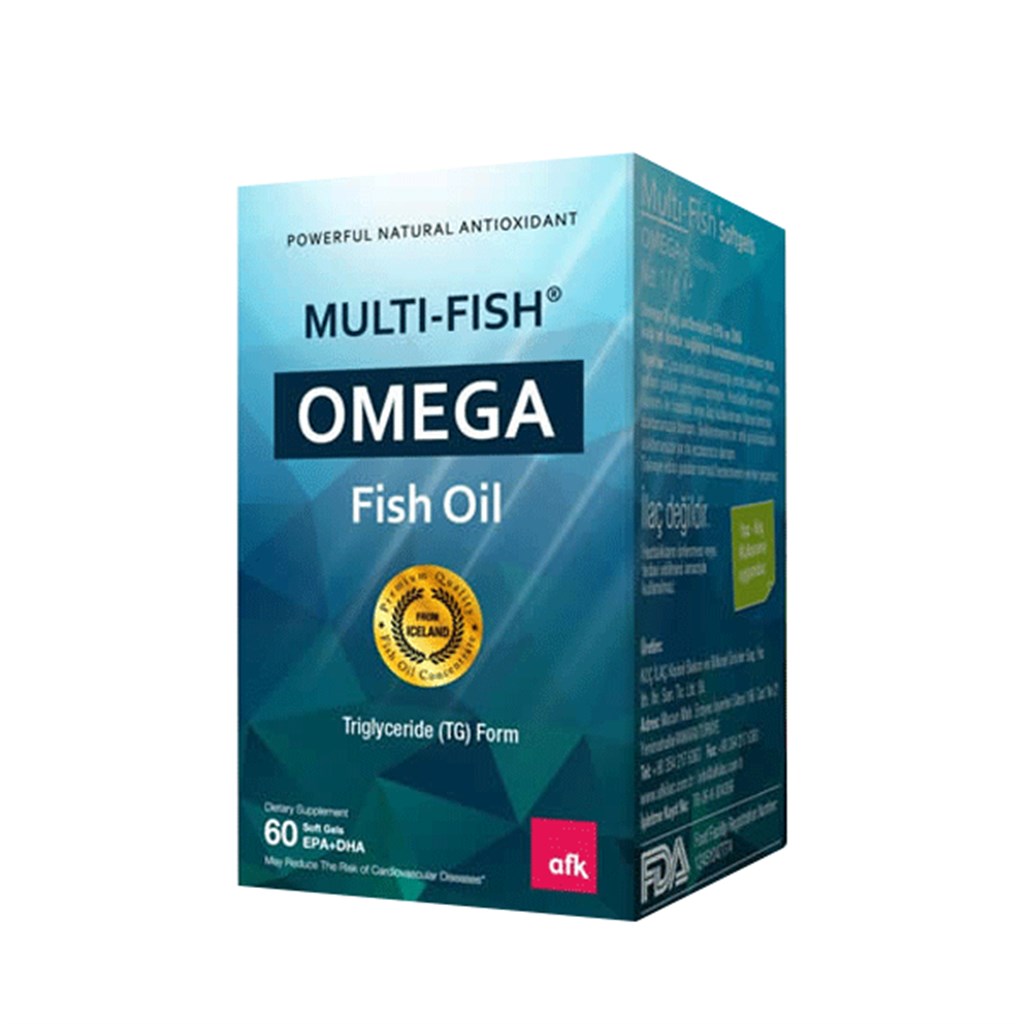 Medicago Multifish Omega 60 Kapsül