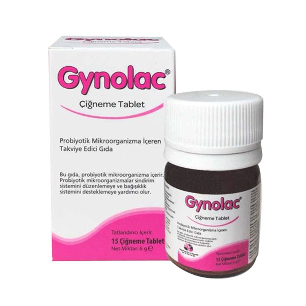Mega Farma GynoLac 15 Çiğneme Tableti