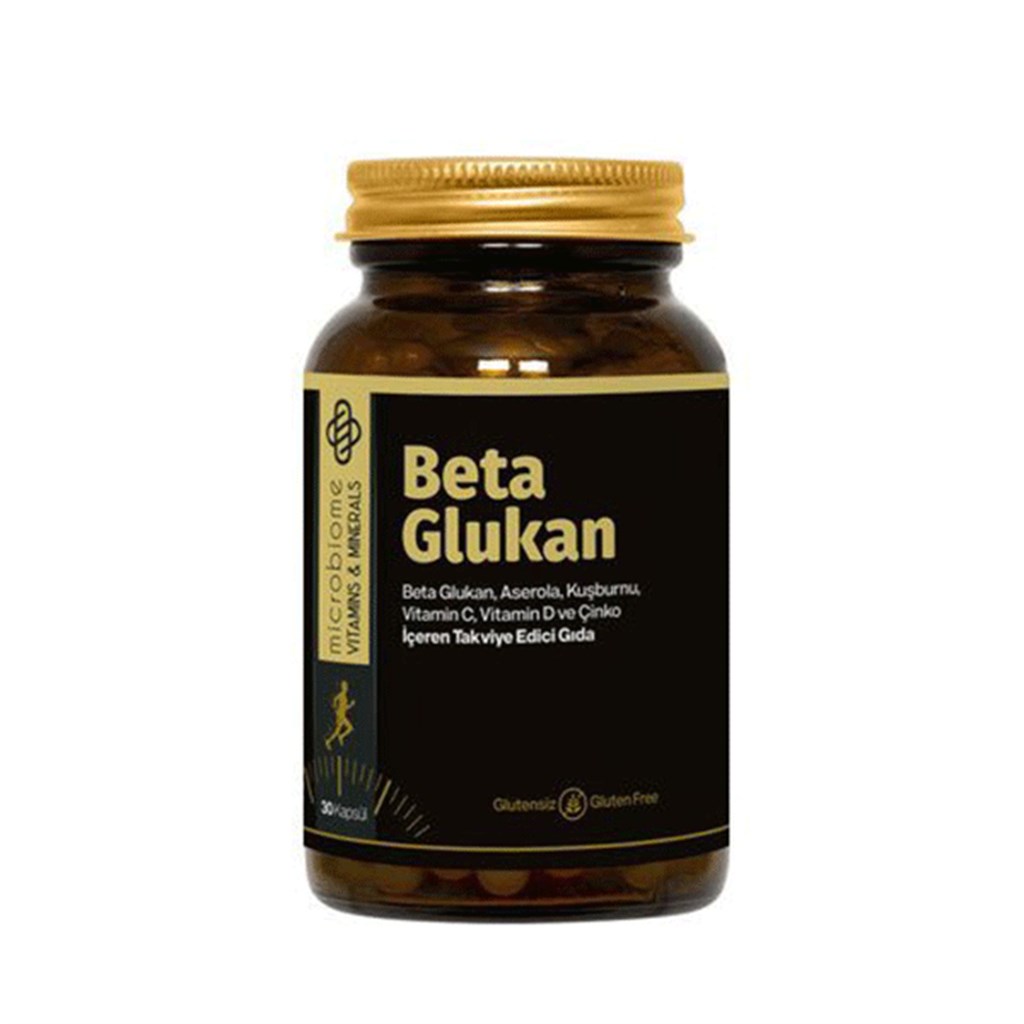 Microbiome Beta Glukan 30 Kapsül