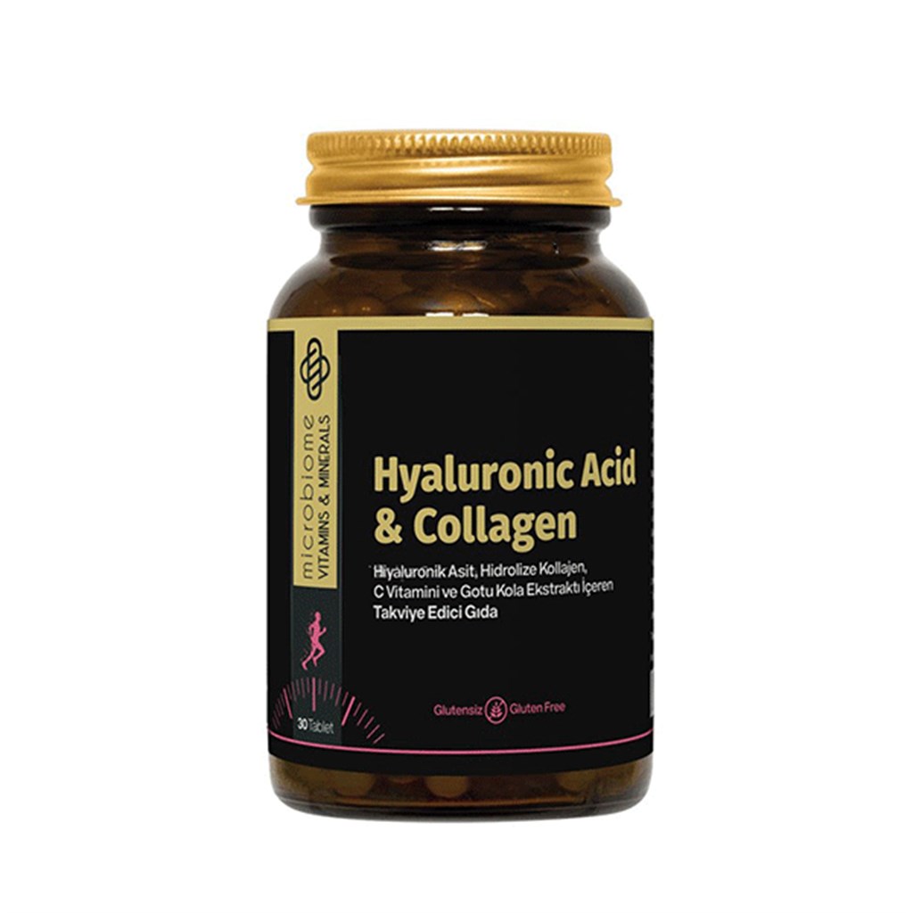 Microbiome Hyaluronic Acid - Collagen 30 Tablet