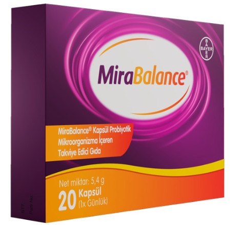 Mirabalance Probiyotik 20 Kapsül