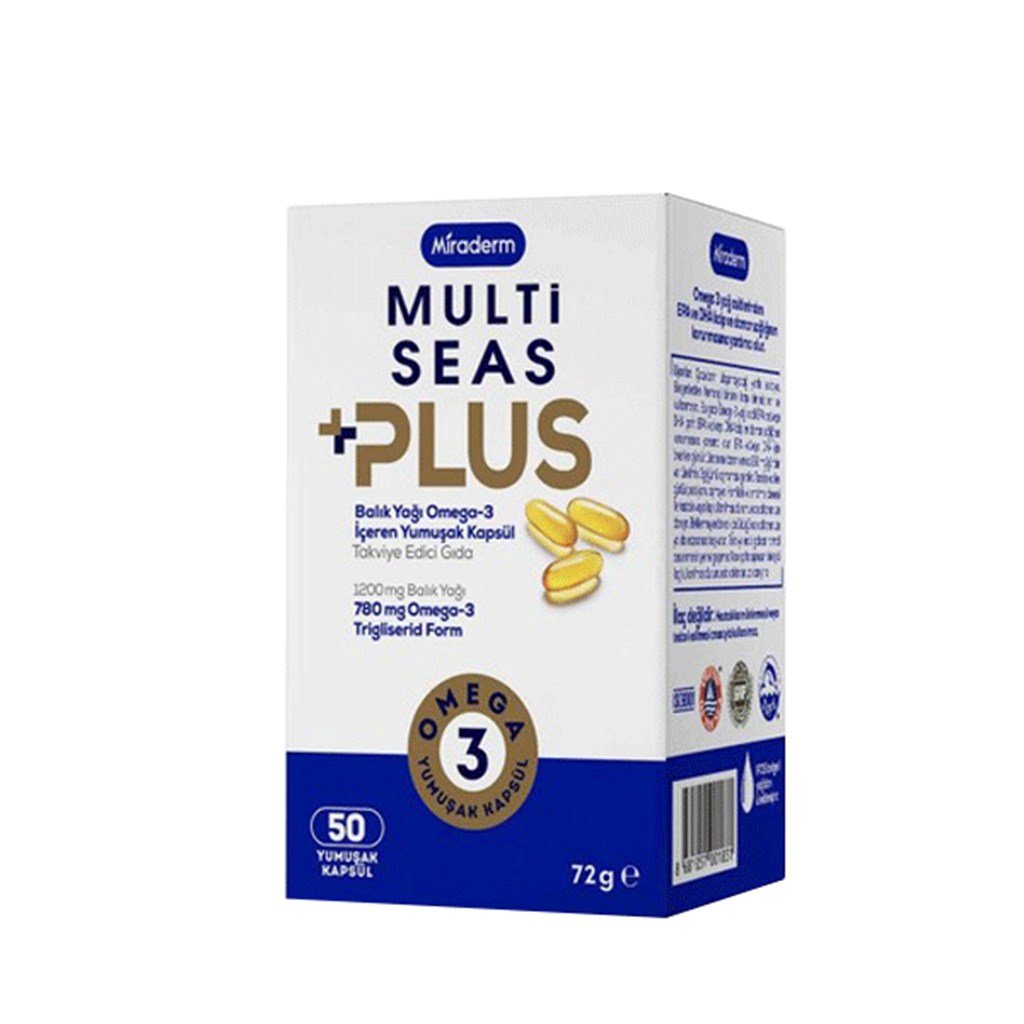 Miraderm Multi Seas Plus Omega 3 1200 Mg