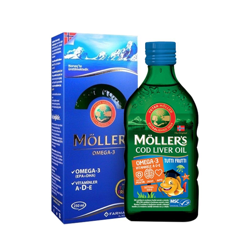 Möllers Omega 3 Tutti Frutti Aromalı Balık Yağı 250 ml