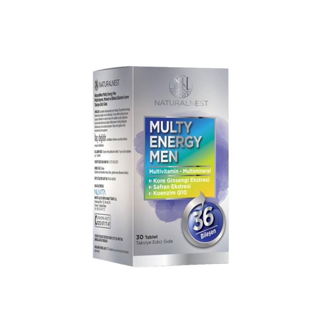 Naturalnest Multıvıtamın Bay 30 Tablet