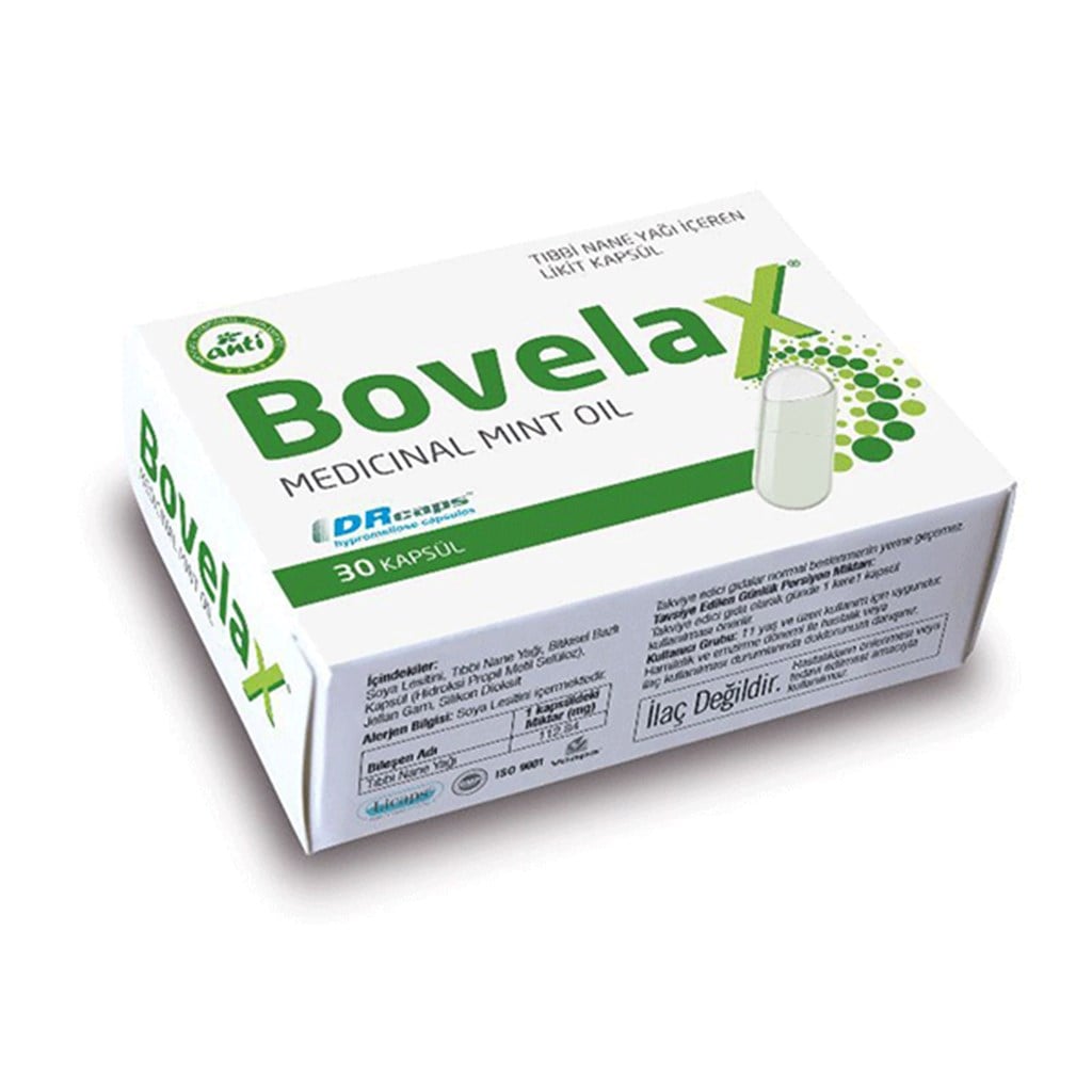 NBT Life Bovelax Medical Mint Oil 30 Kapsül