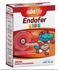 Nbtlife Endofer Kids Demir Damla 30 ml