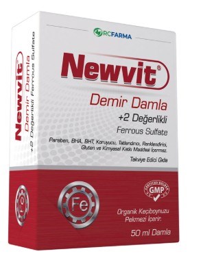 Newvit Demir Damla 50 ml