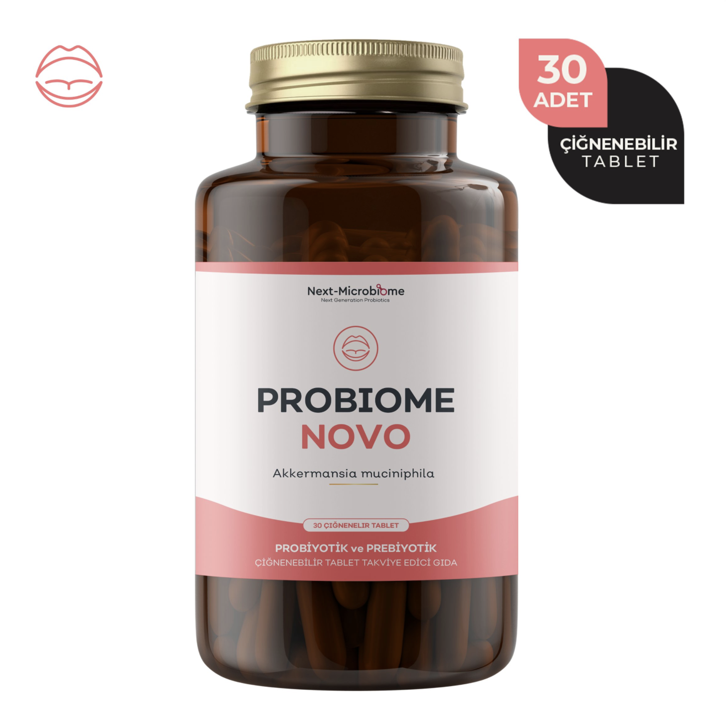 Next Microbiome Probiome Novo 30 Çiğnenebilir Tablet