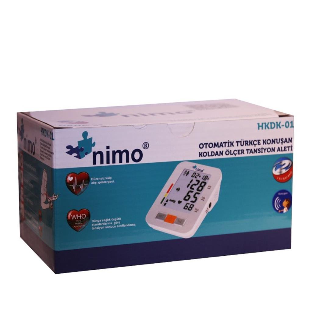 Nimo Otomatik Türkçe Konuşan Koldan Ölçer Tansiyon Aleti HKDK-01