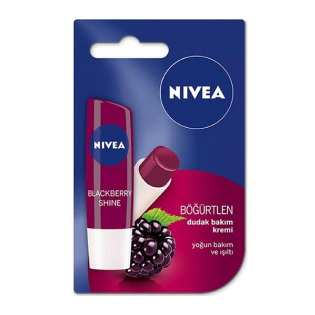 Nivea Lip Stick Böğürtlen 