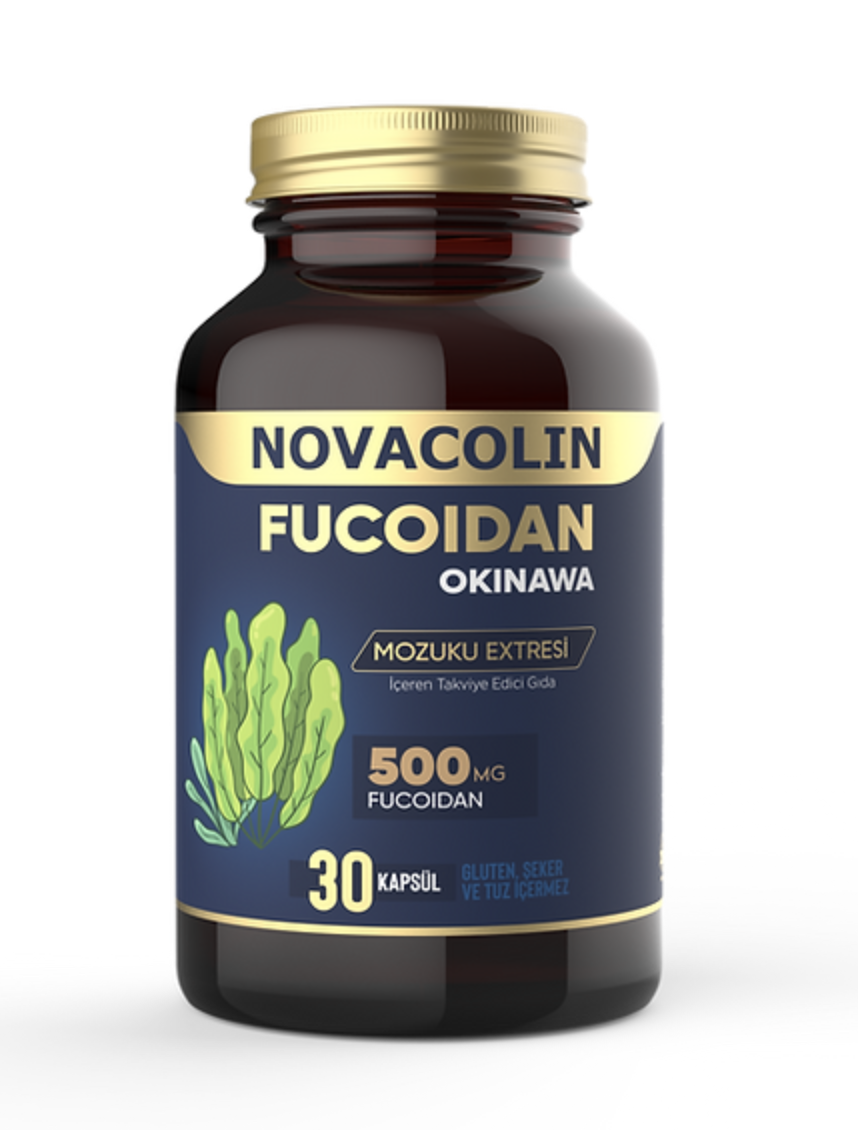Novacolin Fucoidan Okinawa Mozuku Ekstresi 30 Kapsül
