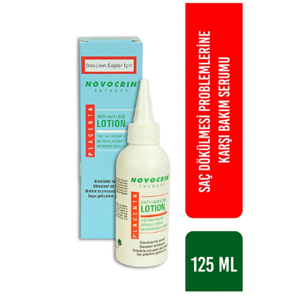 Novocrin Placenta Saç Dökülmesine Karşı Bakım Losyonu 125 ml