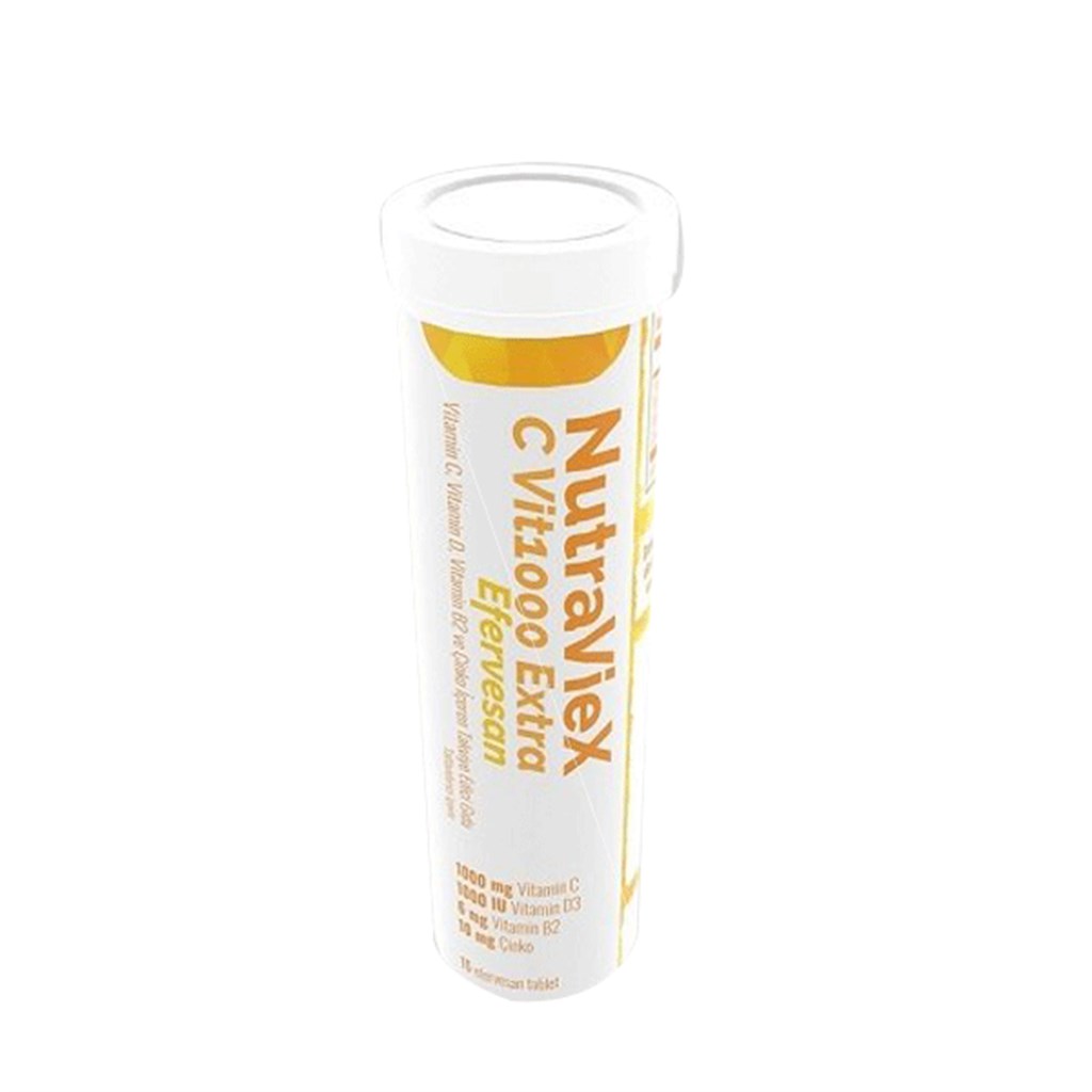 Nutraviex C Vitamin 1000mg Extra 15 Efervesan Tablet