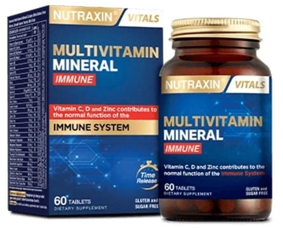 Nutraxin Multivitamin Mineral Immun 60 Tablet