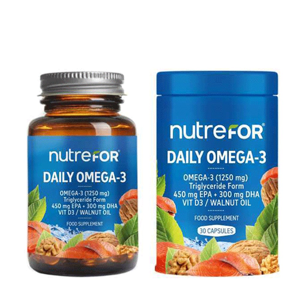 Nutrefor Daily Omega-3 30 Kapsül