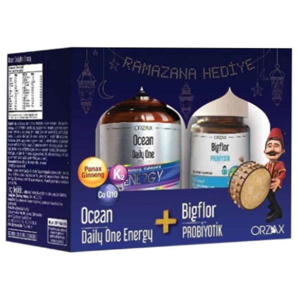 Ocean Daily One Energy + Bigflor Probiyotik Kapsül Hediyeli