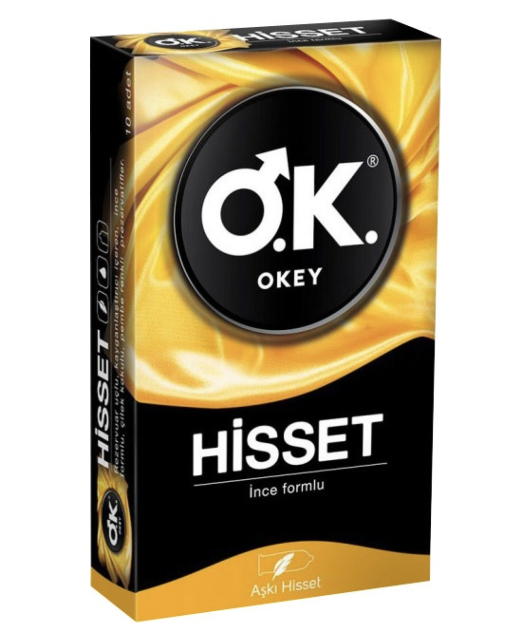 Okey Hisset Prezervatif 10 lu Paket