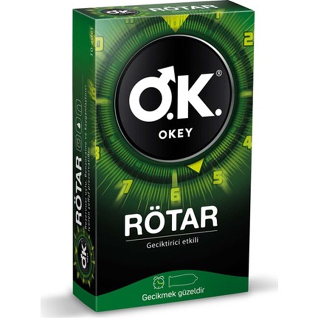 OKEY RÖTAR PREZARVATİF 10 LU PAKET