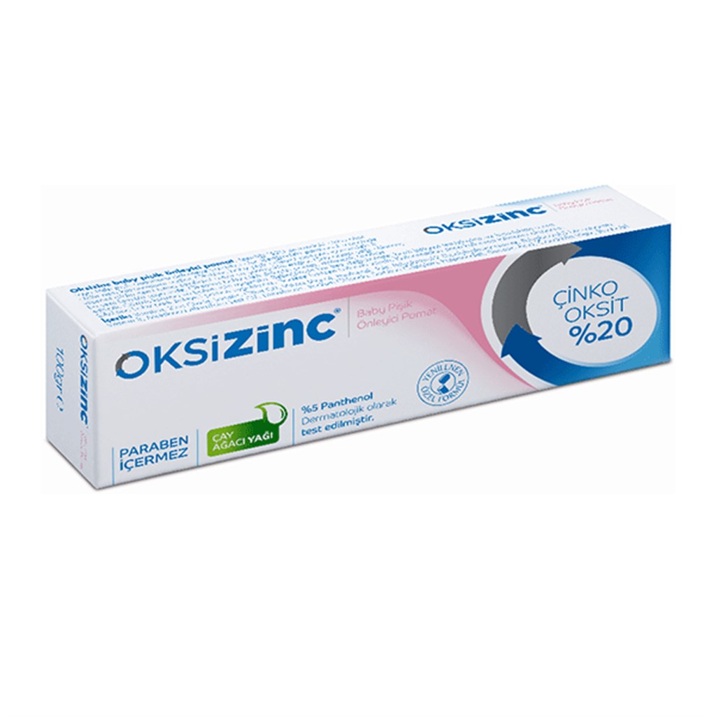 Oksizinc Pomad %20 Çinko Oksit 100 gr