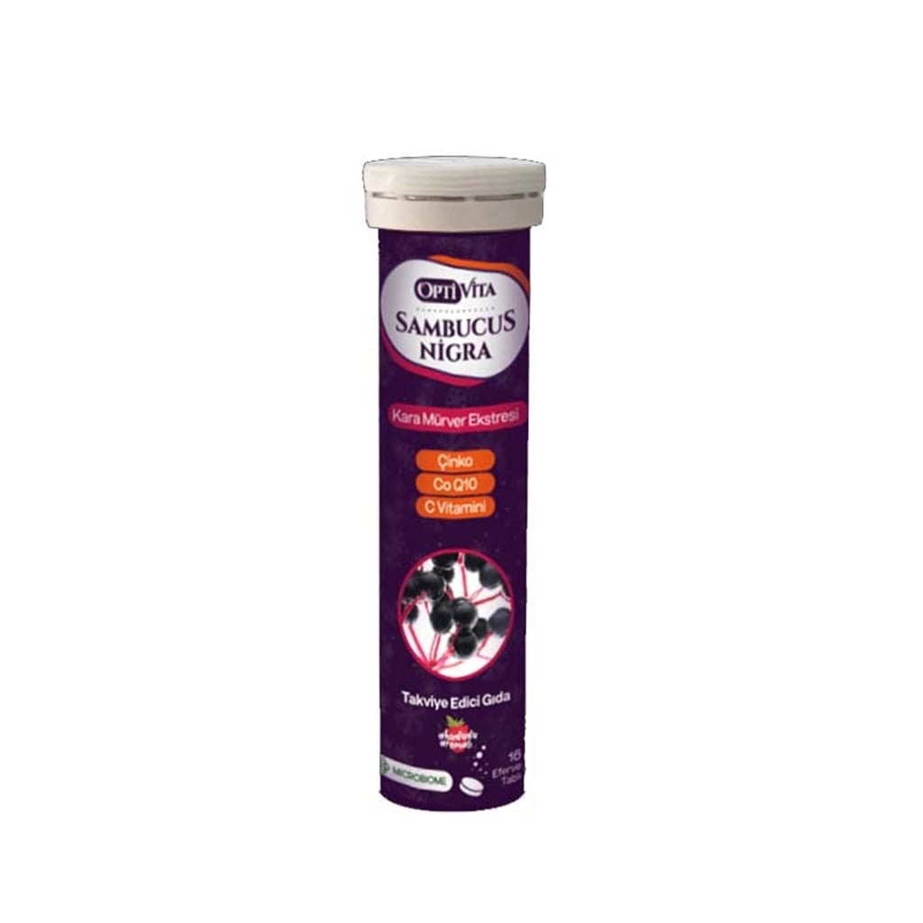Optivita Sambucus Nigra 16 Efervesan Tablet