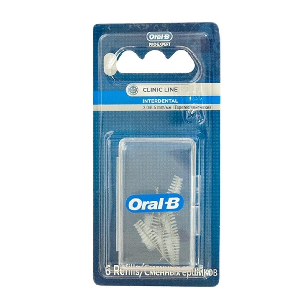 ORAL-B 3.0/6.5MM -6'lı YEDEK ARAYÜZ FIRÇASI BAŞLIĞI