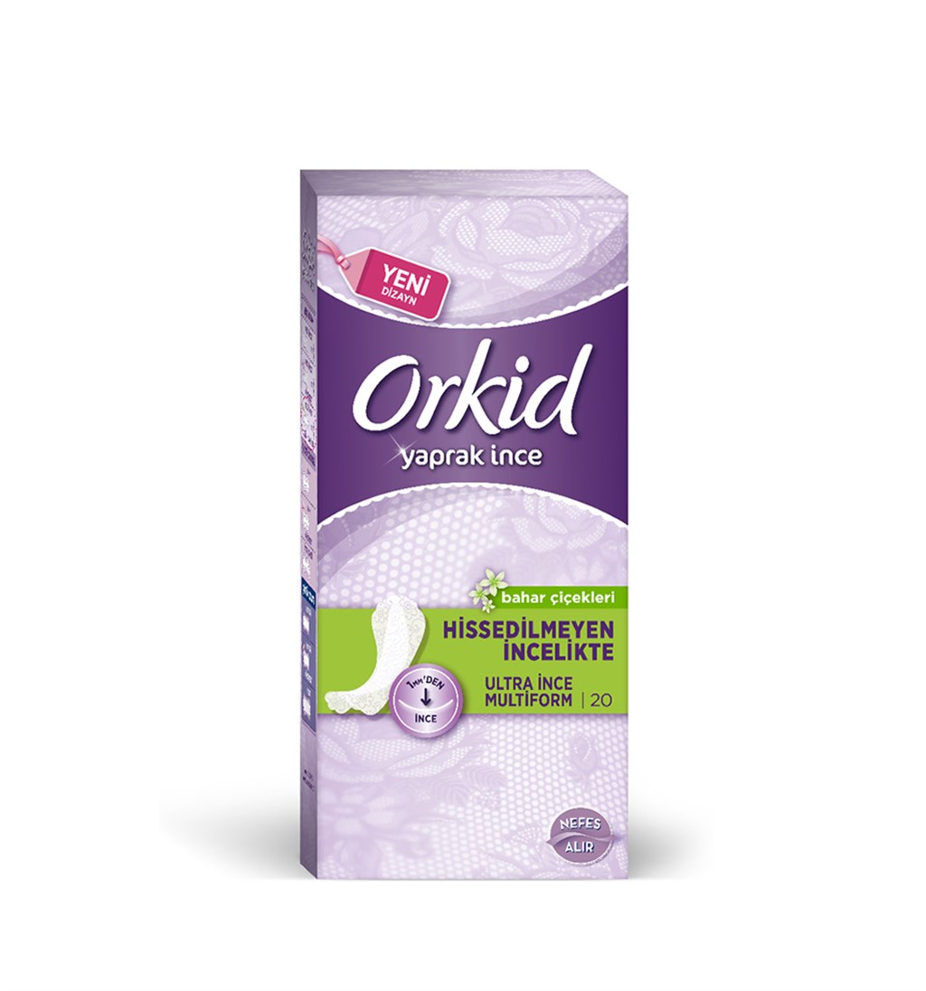 ORKİD YAPRAK TEKLİ BAHAR ÇİÇEKLERİ  20'Lİ