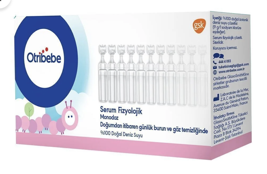 Otribebe Monodoz 5 ml 20'li Flakon İzotonik Deniz Suyu