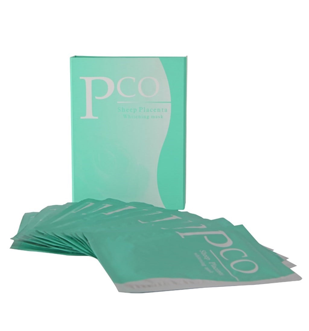 PCO SHEEP PLACENTA WHİTENİNG MASK YÜZ MASKESİ 12 ADET