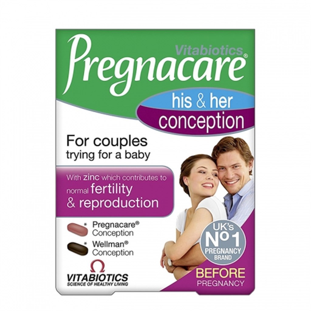 Pregnacare Him and Her Conception 30x2 60 Tablet