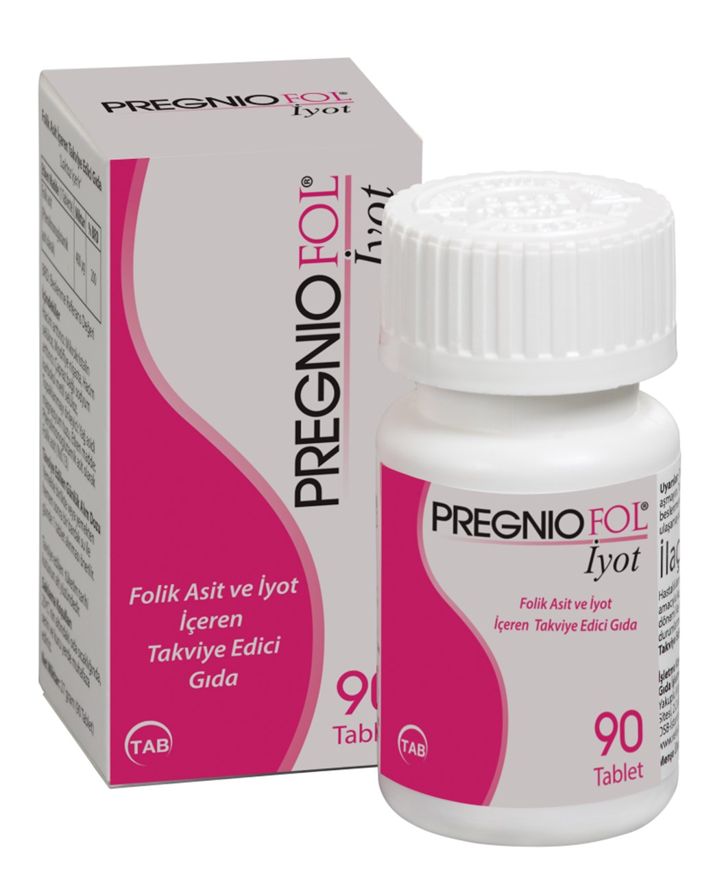 Pregniofol iyot Folik Asit & iyot 90 Tablet