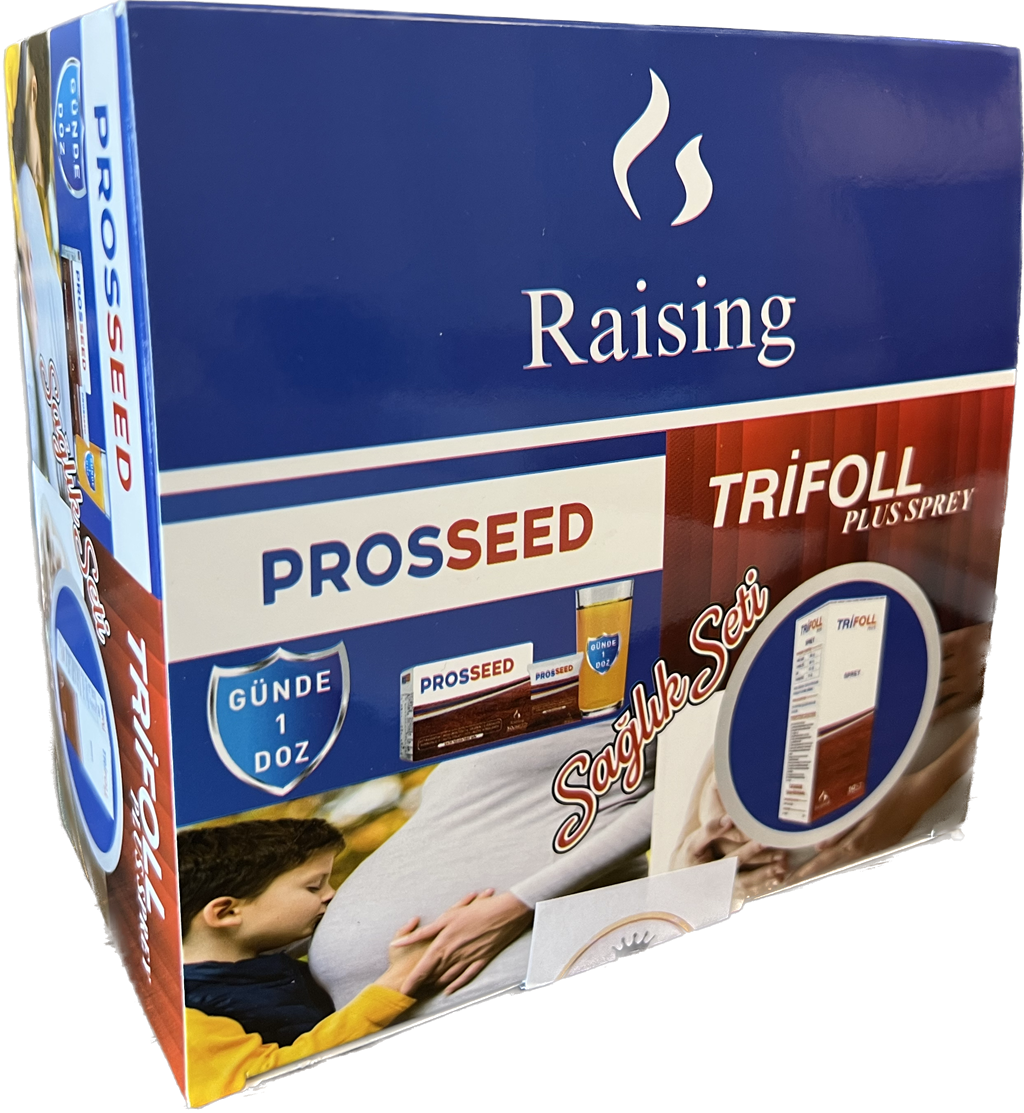 Prosseed 30 Saşe Trifoll Plus Sprey 30 ml İkili Sağlık Seti