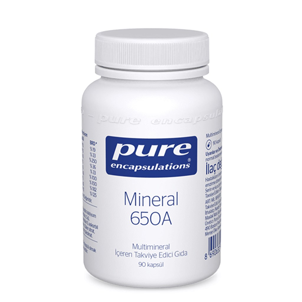 Pure Mineral 650A 90 Kapsül