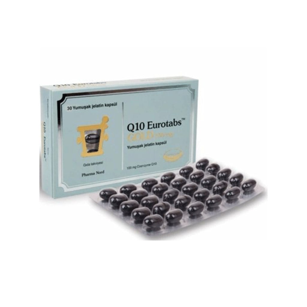 Q10 Eurotabs Gold 100 mg 30 Kapsül
