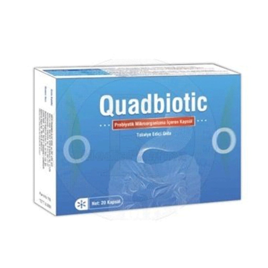 Quadbiotic Probiyotik 20 Kapsül