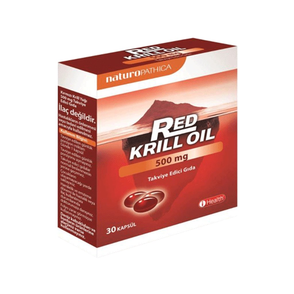 Red Krill Oil 500Mg 30 Kapsül