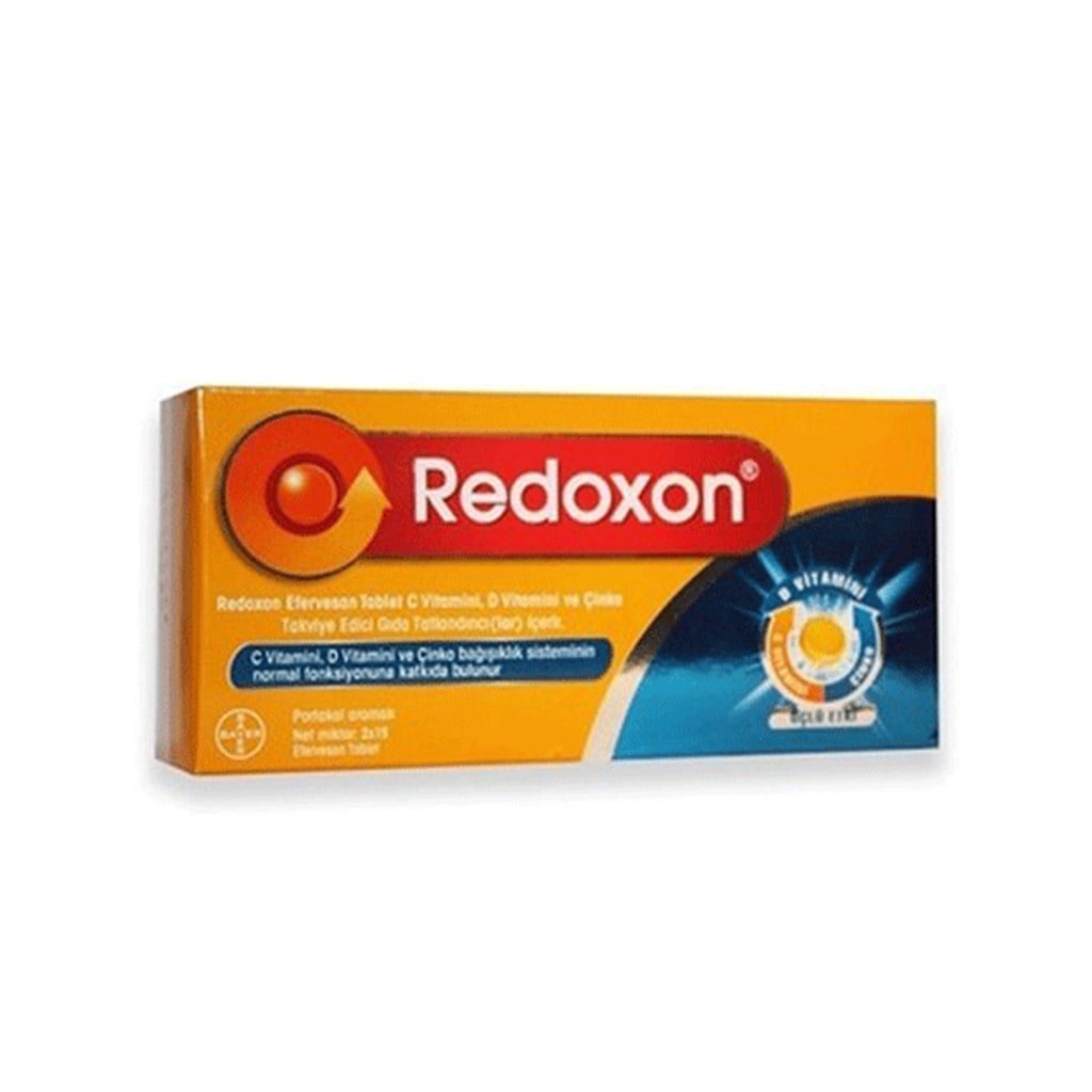 Redoxon Üçlü Etki C Vitamini D Vitamini Çinko Efervesan 30 Tablet