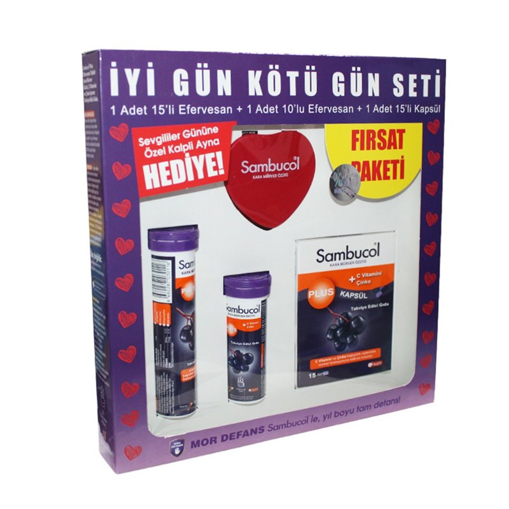 Sambucol Plus Sevgililer Günü Kofre