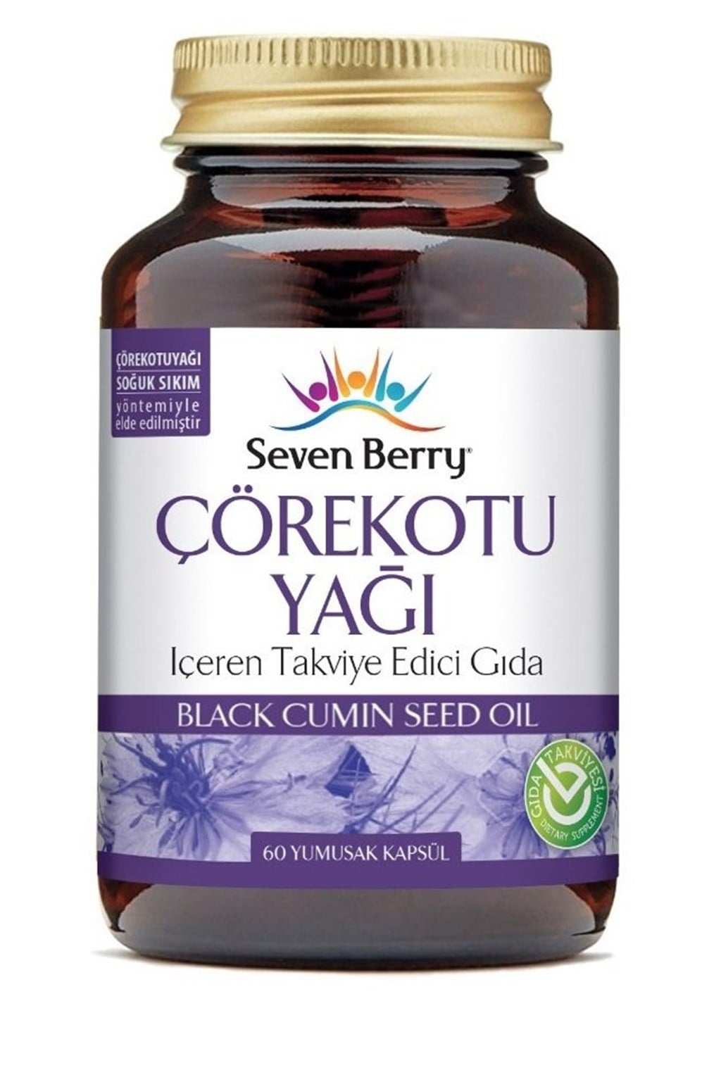Seven Berry Çörekotu Yağı 60 Yumuşak Kapsül