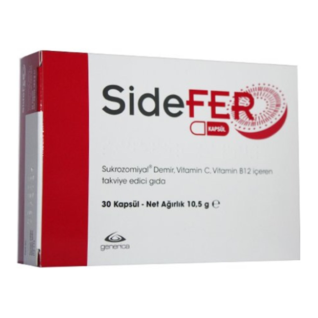 Sidefer Yetişkinler İçin 30 Kapsül