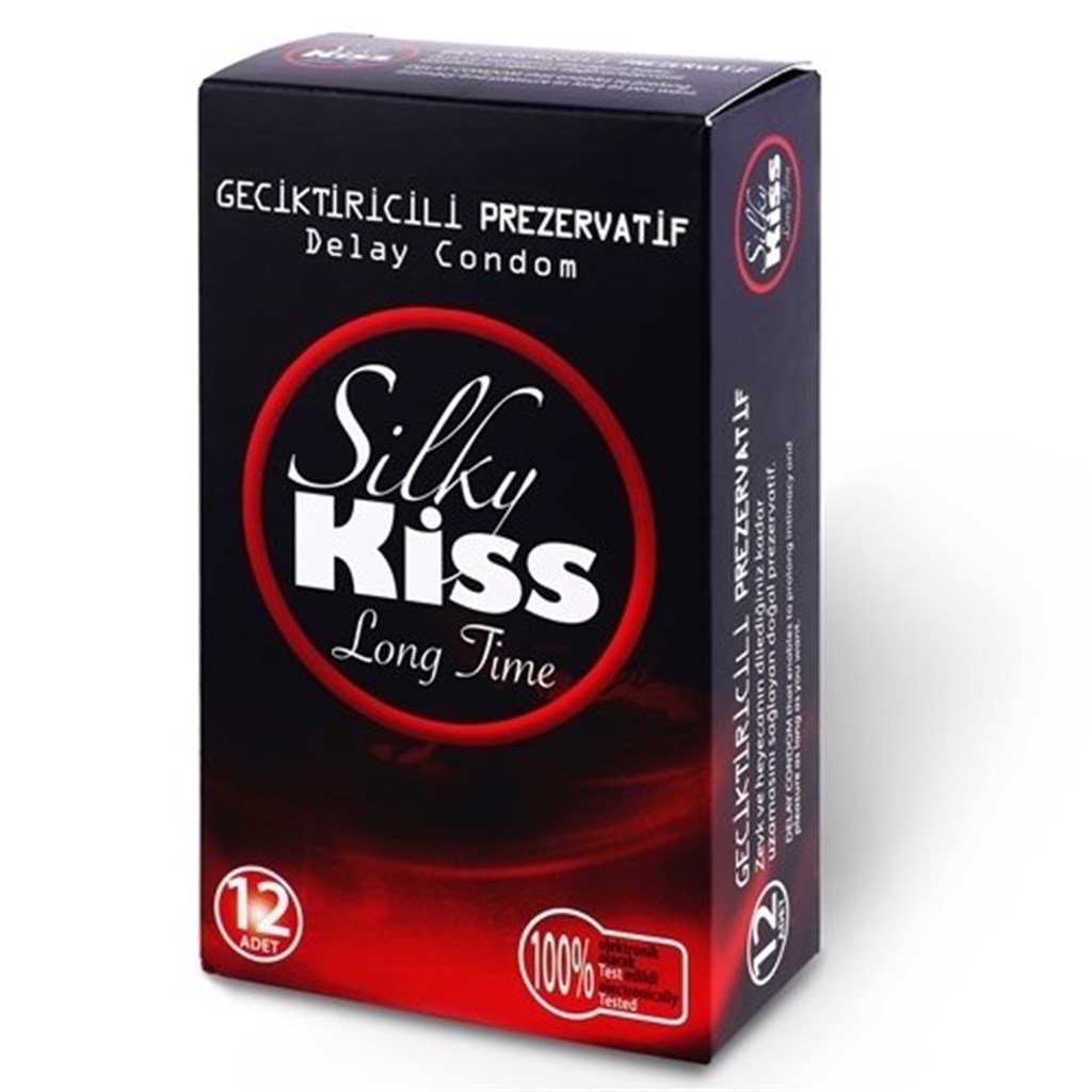 Silky Kiss Long Time Prezervatif 12li