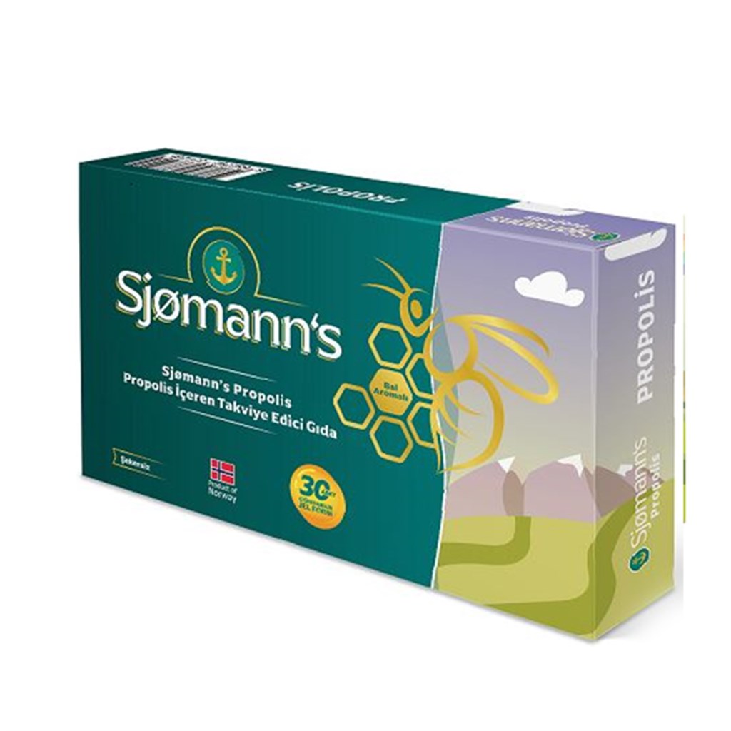 Sjomanns Propolis 30 Yumuşak Kapsül