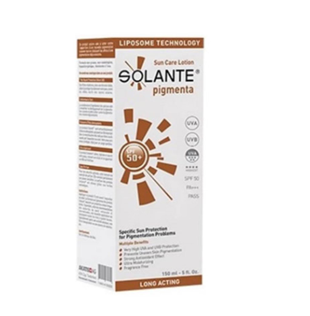 SOLANTE PİGMENTA SPF 50+ GÜNEŞ KORUYUCU LOSYON 150 ML