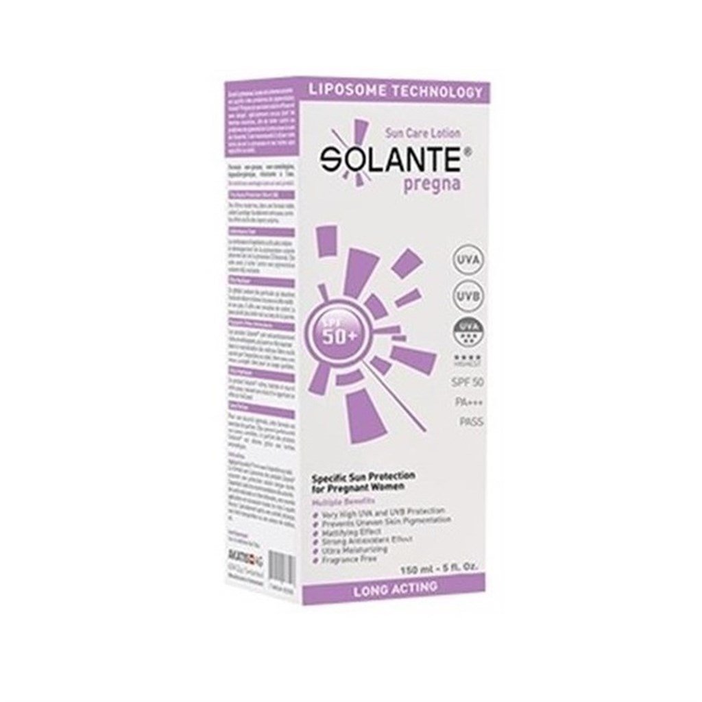 SOLANTE PREGNA SPF 50+GÜNEŞ KORUYUCU LOSYON 150 ML