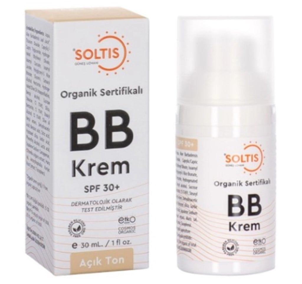 Soltis Organik 30 SPF BB Krem Açık ton Light 30 ml