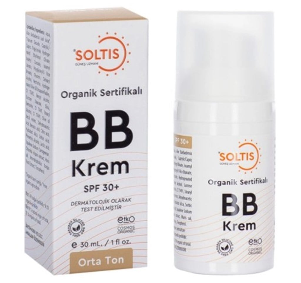 Soltis Organik 30 SPF BB Krem Orta ton Medium 30 ml