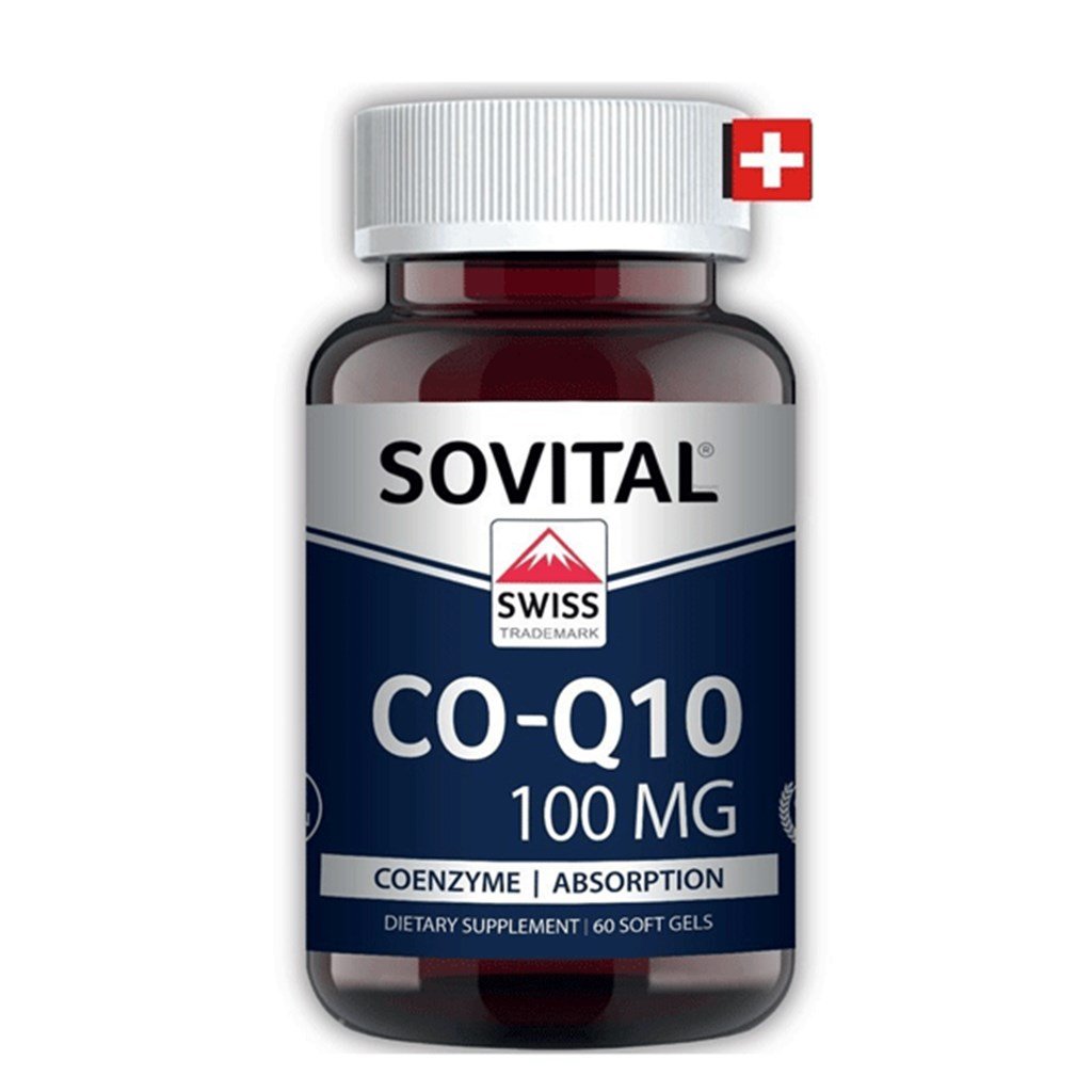 Sovital CO - Q10 100 mg Takviye Edici Gıda 60 Yumuşak Kapsül