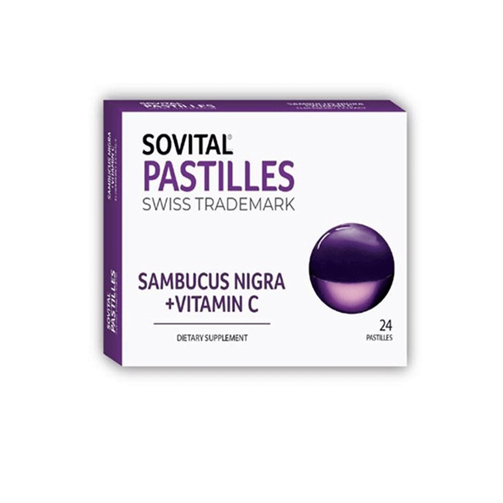 Sovital Sambucus Nigra+Vitamin C Pastil 24 Adet